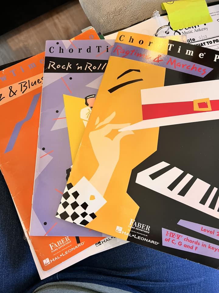 Chord Time Piano Books by Faber - Selah Music Studio
